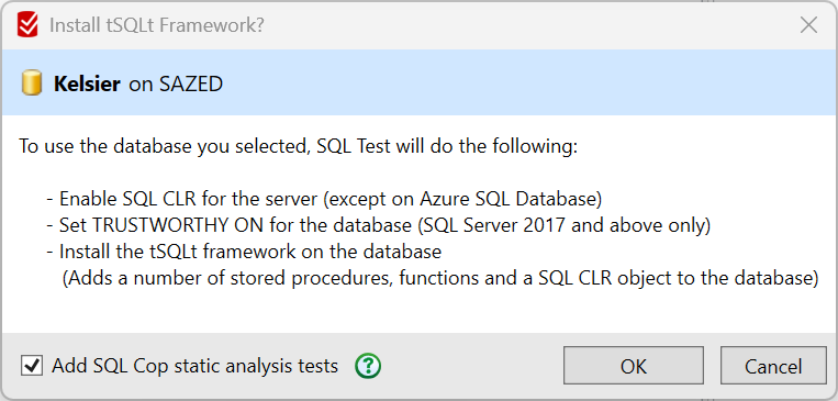 Redgate SQL Test