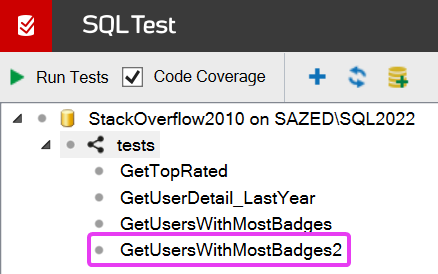 sql test